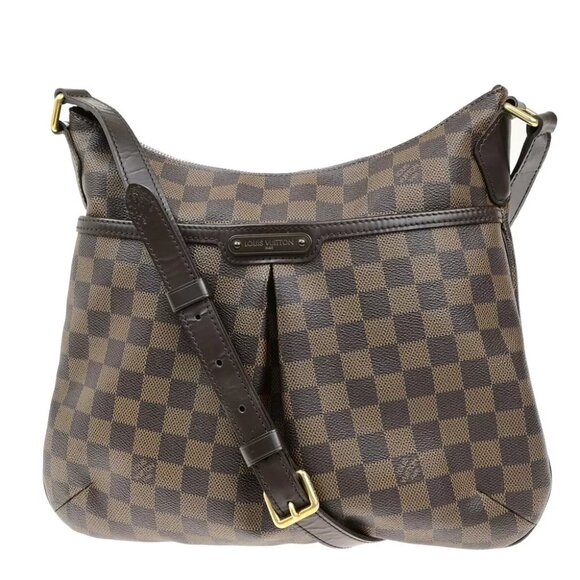 LOUIS VUITTON Bloomsbury PM Shoulder Bag Damier Leather Brown N42251 95EE036 - Picture 1 of 16
